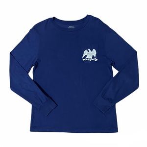 Polo Ralph Lauren American Eagle Pocket Long Sleeve T-Shirt